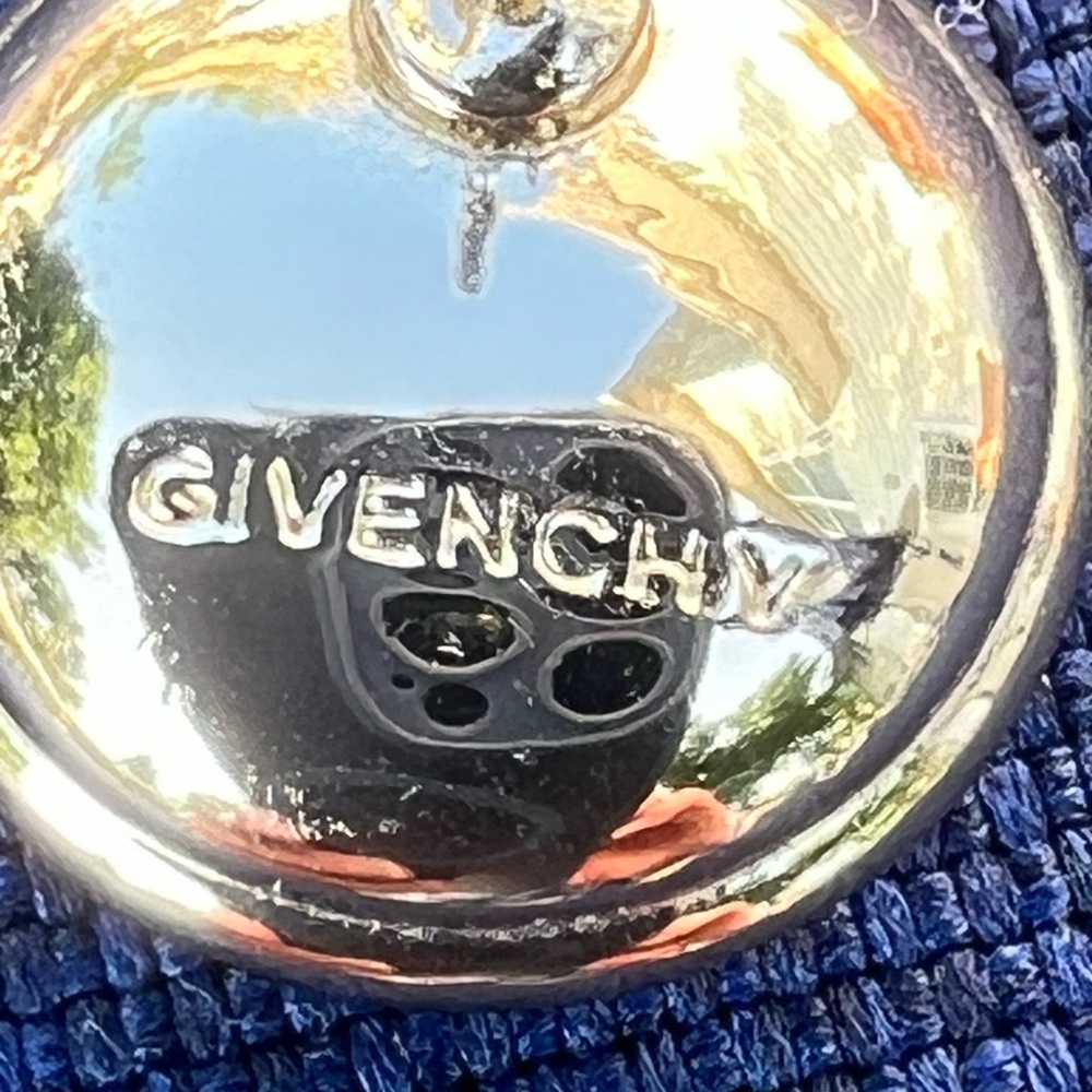 Givenchy Gold Crystal Studs - Vintage Glam - Picture 6 of 13